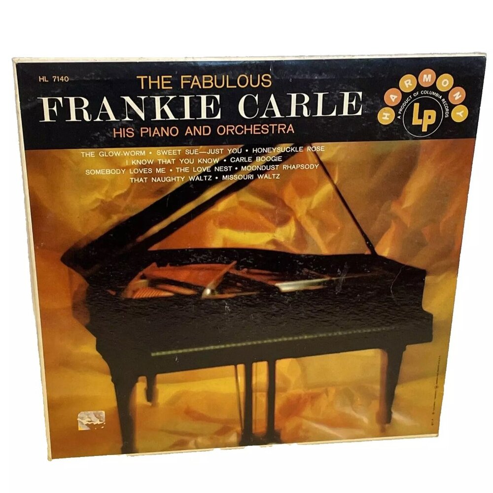 Frankie Carle The Fabulous Frankie Carle (Vinyl) Harmony HL 7140 VG LP Record